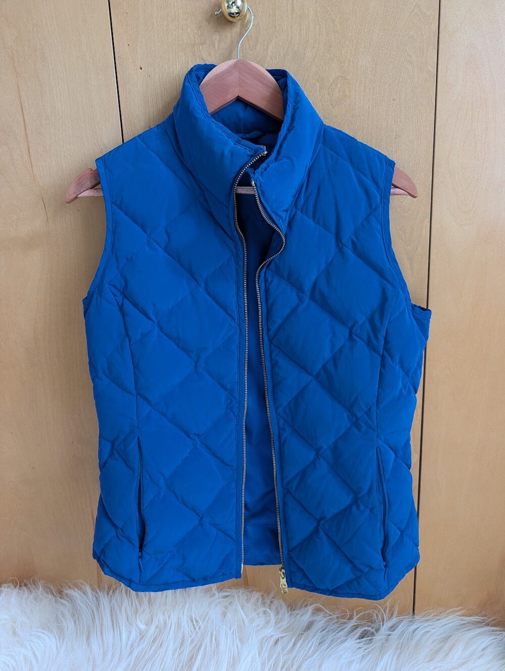 Garnet Hill Cobalt Blue Vest
